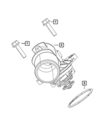 68490176AA - Cooling: Hex Flange Head Bolt for Mopar Image