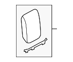 8K0864207GQT7 - Body: Armrest for Audi: A4, A4 Quattro, A5, A5 Quattro, allroad, S4, S5 Image