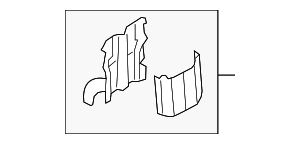 8K08982776PS - Body: Seat Armrest Base Bracket for Audi Image
