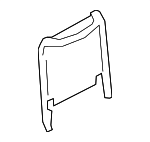 8K0864249BD6 - Body: Inner Cover for Audi: A4, A4 Quattro, A5, A5 Quattro, allroad, S4, S5 Image