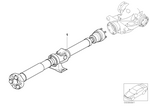 26107527627 - Prop Shaft: Prop Shaft Automatic Transmission for BMW Image