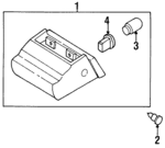K01F51580D - : Stop Lamp Assembly for Kia: Sportage Image