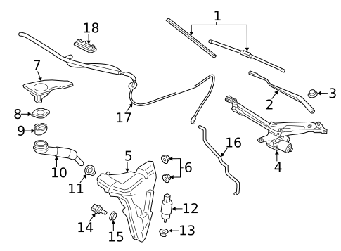 Wipers for 2024 Porsche 718 Boxster #2