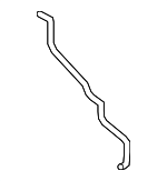 99162866900 - Body: Hose for Porsche: 718 Boxster, 718 Cayman, 718 Spyder, 911, Boxster, Cayman Image