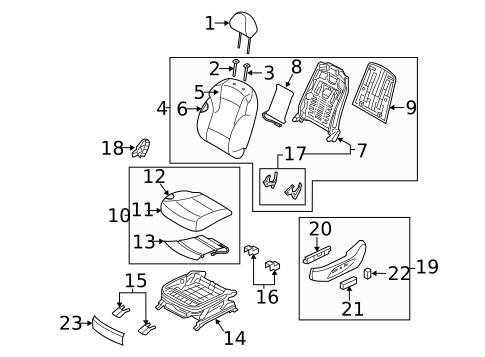 Power Seats for 2012 Hyundai Sonata #1