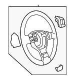 5C0419091AKUSZ - Steering: Steering Wheel for Volkswagen Image