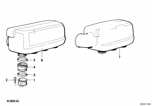 11611460518 - : Air Accumulator for BMW-Motorrad Image