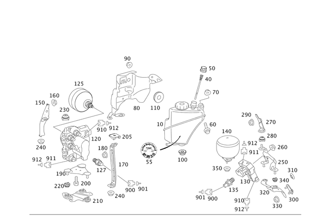 2205400681 - Springs, Suspension and Hydraulics: Receptacle Housing for Mercedes-Benz: 180C, 250, 300S, 600SL, B Electric Drive, B250e, C230, C240, C250, C280, C300, C32 AMG, C320, C350, C350e, C400, C43 AMG, C450 AMG, C55 AMG, C63 AMG, CL500, CL55 AMG, CL550, CL600, CL63 AMG, CL65 AMG, CLA250, CLK320, CLK350, CLK500, CLK55 AMG, CLK550, CLK63 AMG, CLS400, CLS500, CLS55 AMG, CLS550, CLS63 AMG, CLS63 AMG S, E250, E320, E350, E400, E430, E500, E55 AMG, E550, E63 AMG, E63 AMG S, G55 AMG, G550, GL320, GL350, GL450, GL550, GL63 AMG, GLA250, GLE300d, GLE350, GLE400, GLE550e, GLE63 AMG, GLK250, GLK350, GLS350d, GLS450, GLS550, GLS63 AMG, Maybach S550, Maybach S560, Maybach S600, Maybach S650, ML250, ML320, ML350, ML400, ML430, ML450, ML500, ML55 AMG, ML550, ML63 AMG, R320, R350, R500, S350, S400, S430, S450, S500, S55 AMG, S550, S550e, S560, S600, S63 AMG, S65 AMG, SL320, SL400, SL450, SL500, SL55 AMG, SL550, SL600, SL63 AMG, SL65 AMG, SLC300, SLC43 AMG, SLK230, SLK250, SLK280, SLK300, SLK320, SLK350, SLK55 AMG, SLR McLaren, SLS AMG Image image