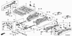 81193SDAA01 - Interior/Bumper: GUARD, PROTECTOR for Acura Image