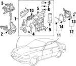 39790SW5A01 - : ABS Control Unit for Acura Image