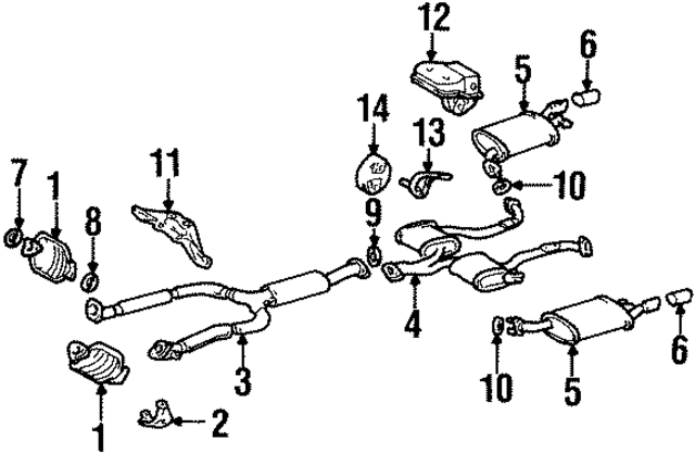 9091706050 - : Gasket for Lexus Image