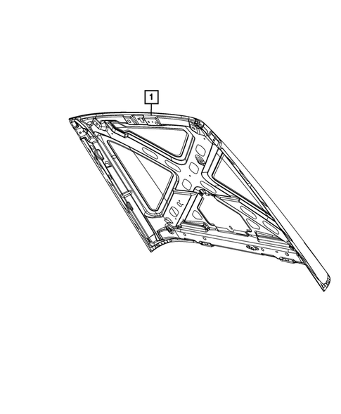 Under Hood for 2011 Jeep Patriot #1