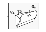 5555047040D1 - Body: Glove Box Door for Toyota: Prius Image
