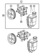 5290139AA - : Power Steering Pump Pulley for Mopar Image