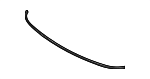 86431K0000 - Body: Weatherstrip for Kia: Soul Image