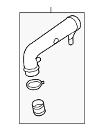 1K0129654AP - Engine: Tube Assembly for Volkswagen: GTI Image