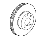 45251TA6A00 - Brakes: Rotor for Acura Image