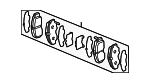 45022S0KA12 - Brakes: Brake Pads for Acura Image