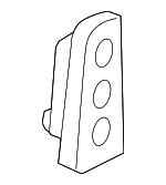 3L8Z19C593AA - HVAC: HVAC Air Inlet Door Actuator Seal for Ford: Escape | Mercury: Mariner Image