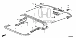 93500050100H - Interior/Bumper: SCREW, PAN (5X10) for Honda Image