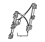 T4K16329 - : Window Regulator for Jaguar: I-Pace Image