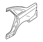 5G1Z5427840AA - Body: Quarter Panel for Ford: Five Hundred, Taurus | Mercury: Montego, Sable Image