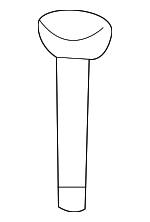 15871297 - Body: Headrest Guide for GM Image