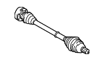 5QM407272J - Front Drive Axle: Axle Assembly for Volkswagen: Golf Alltrack, Golf SportWagen, GTI, Jetta Image
