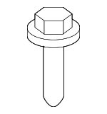 11570498 - Body: Fender Bolt for GM Image