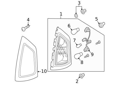 Bulbs - Chassis for 2011 Kia Soul #0