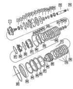 4412235 - Automatic Transaxle 4 Speed: Output Shaft Bearing Cone for Chrysler: 300, 300M, Concorde, PT Cruiser, Sebring, Town &amp; Country, Voyager | Dodge: Caravan, Dakota, Durango, Grand Caravan, Intrepid, Magnum, Neon, Stratus | Jeep: Liberty, Wrangler Image