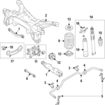 NZ6Z5500C - Suspension: Lower Control Arm for Ford Image