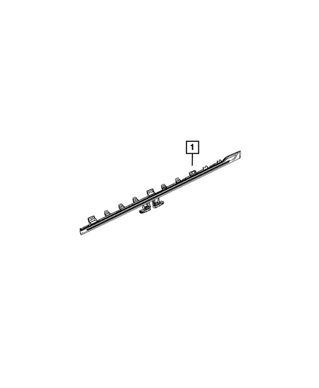 68593407AC - Interior Trim: Door Lamp, Left for Mopar Image