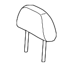 8K0881901CBQT7 - : Headrest for Audi: Q3, Q3 Quattro, Q5, SQ5 Image