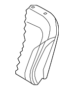 8U0881806SGZX - : 2016-2018 Audi - Seat Back Cover for Audi: Q3, Q3 Quattro Image