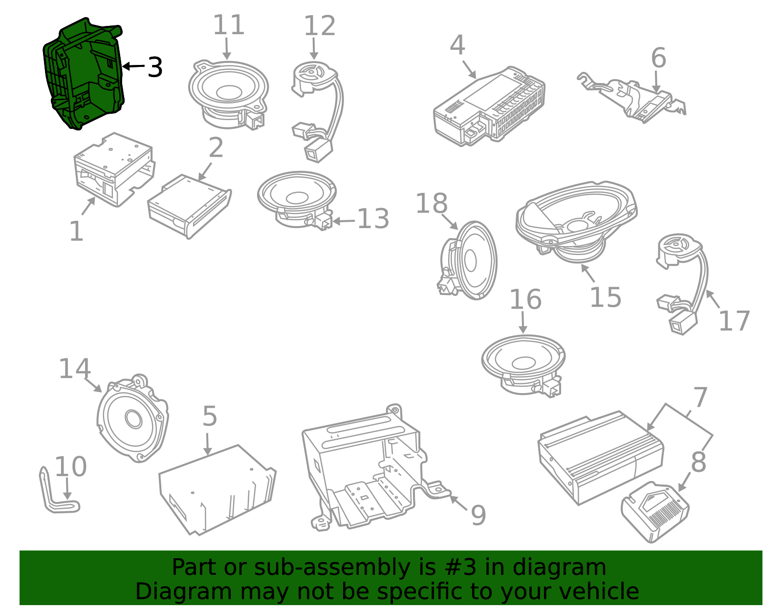 Genuine Mount Bracket for 2003-2011 Saab | Part# 12793338 | Over 30% ...