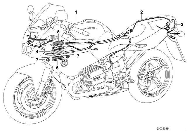 61132306805 - : Cover, Top for BMW-Motorrad Image