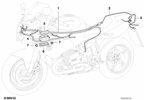 Cable Harness for 2003 BMW-Motorrad R 1100 S #0