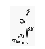 365425G0A01 - Emission System: Lower Oxygen Sensor for Acura Image