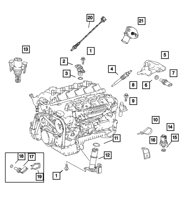 5117425AA - : Bracket for Mopar Image