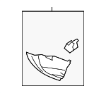 8K1857506DL2 - Body: Side Trim for Audi: A4, A4 Quattro, A5, A5 Quattro, allroad, S4, S5 Image