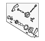 4432007012 - Steering: Power Steering Pump for Toyota: Avalon, Camry, Sienna, Solara Image