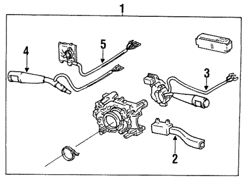 Switches for 1991 Toyota Land Cruiser #0