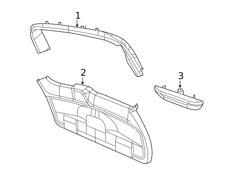 Interior Trim for 2010 Volkswagen Routan #0