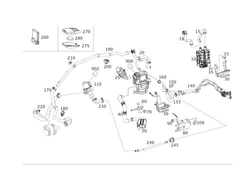Stationary Heater for 2018 Mercedes-Benz C350e #0