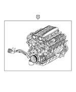 68257793AE - 8.4L Gas; Engine: Long Block Engine for SRT: Viper Image