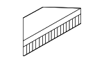 C51350896 - Body: Quarter Glass Fastener for Mazda Image