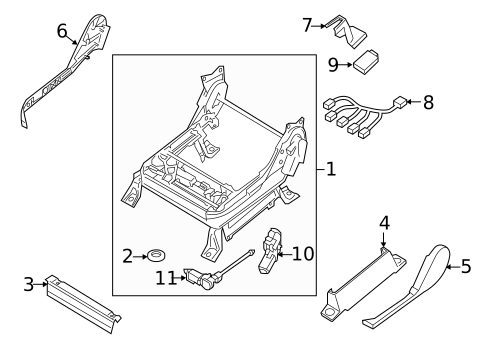 Tracks & Components for 2013 Nissan Armada #0