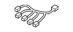 87021ZC40B - Body: Wire Harness for Nissan Image