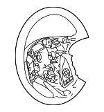 4400A517XA - Steering: Steering Wheel for Mitsubishi: Outlander, Outlander Sport Image